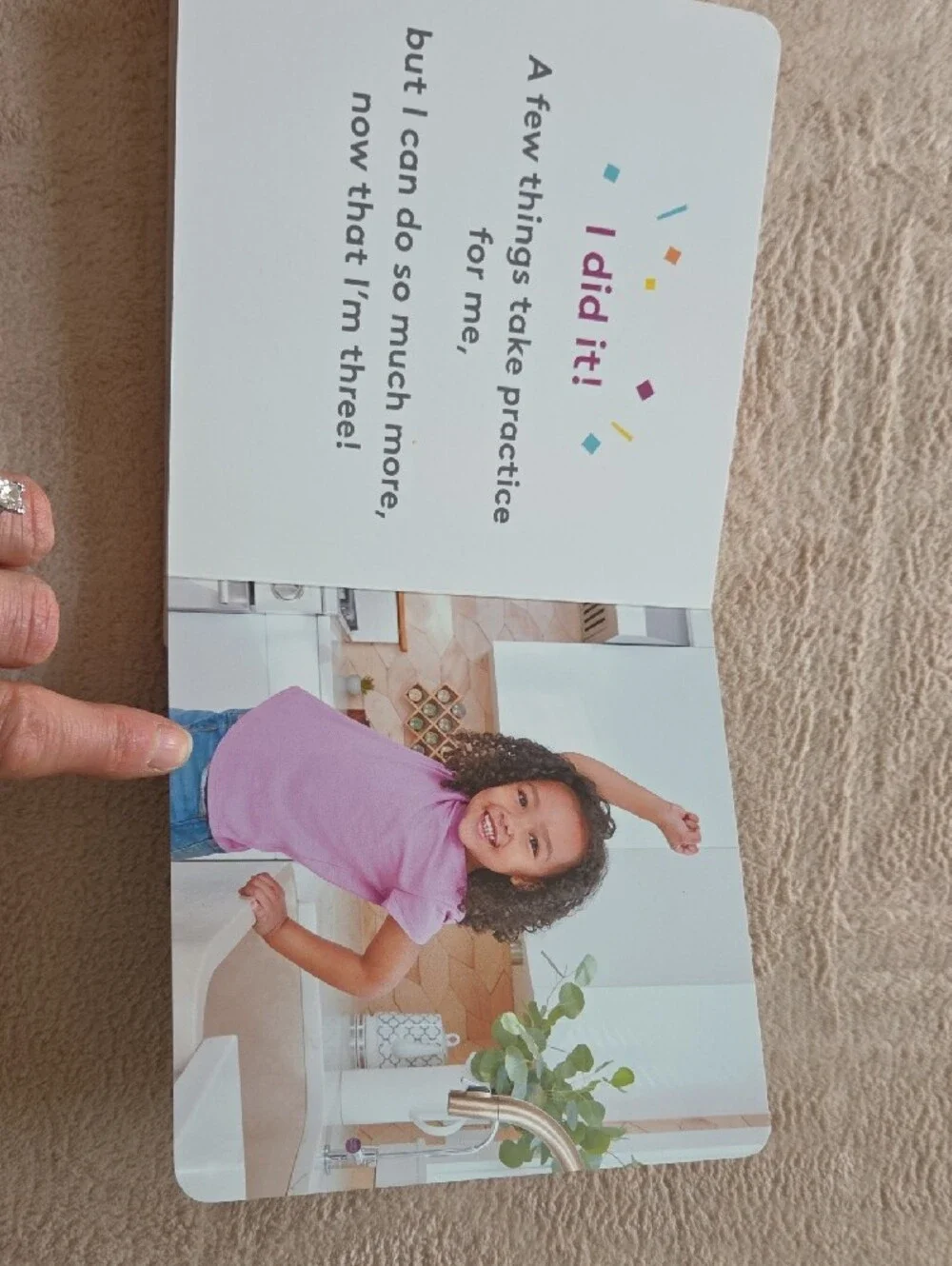 Lovevery 'Now That I'm Three' Board Book Months 34, 35, 36+